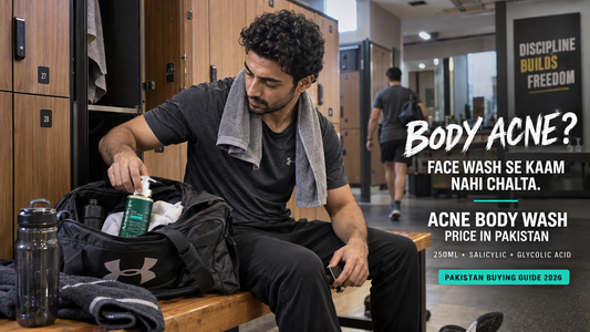 Acne Body Wash Price in Pakistan 2026 – Salicylic + Glycolic Acid Buying Guide