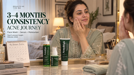Acne Routine Ko Results Dene Mein 3–4 Months Lag Sakte Hain? Pakistan Guide 2026