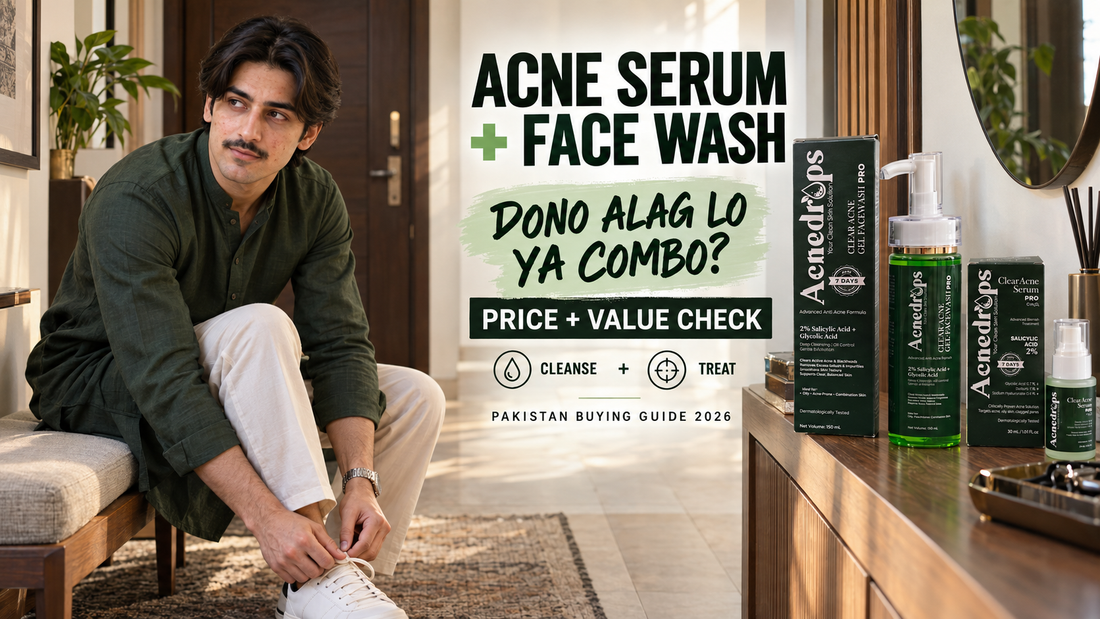 Acne Serum + Face Wash Combo Price in Pakistan – Buying Guide 2026