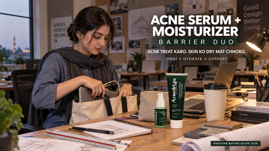 ACNEDROPS Acne Serum + Moisturizer Combo Price in Pakistan 2026 – Barrier Duo