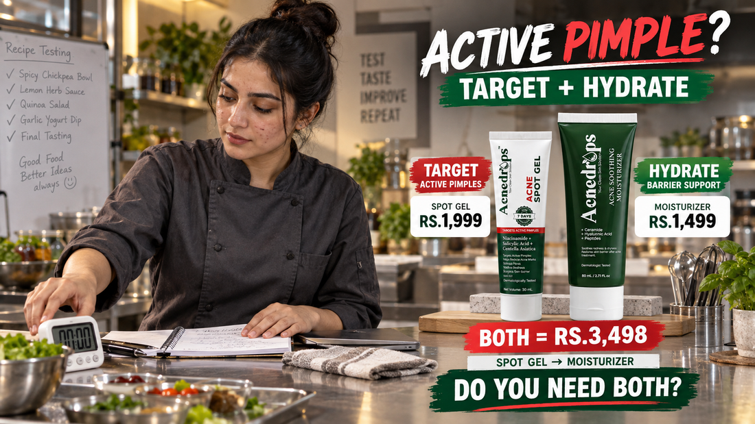 ACNEDROPS Acne Spot Gel + Moisturizer Price in Pakistan – Is the Rs.3,498 Pair Worth Buying?