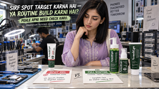 Acne Spot Gel vs Full Acne Routine – What Should You Buy First in Pakistan? 2026