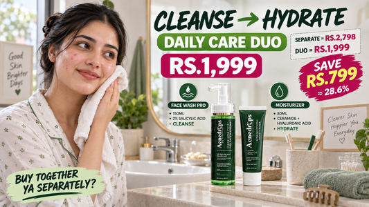 ACNEDROPS Daily Care Duo Rs.1,999 vs Buying Separately – Do You Save Rs.799?