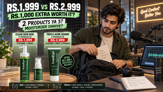ACNEDROPS Triple Acne Guard vs Clear Skin Duo – Is Rs.1,000 Extra Worth Paying?