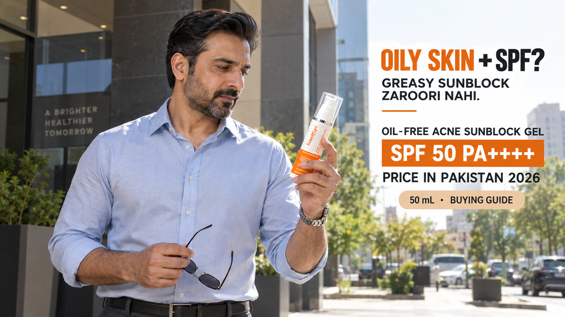 Oil-Free Acne Sunblock Gel SPF 50 Price in Pakistan 2026 – ACNEDROPS Buying Guide