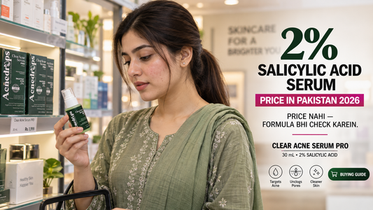 Salicylic Acid Serum Price in Pakistan 2026 – Clear Acne Serum PRO Buying Guide